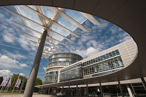 Eingangsbereich Messe Nürnberg