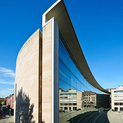 Außenfassade Neues Museum Nürnberg