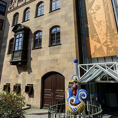 Außenansicht Spielzeugmuseum Nürnberg
